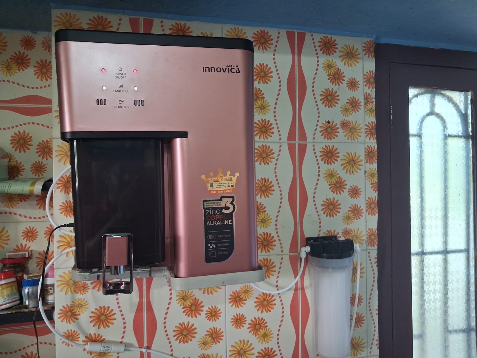 Luxury Rose Gold Innovita Domestic Purifier
