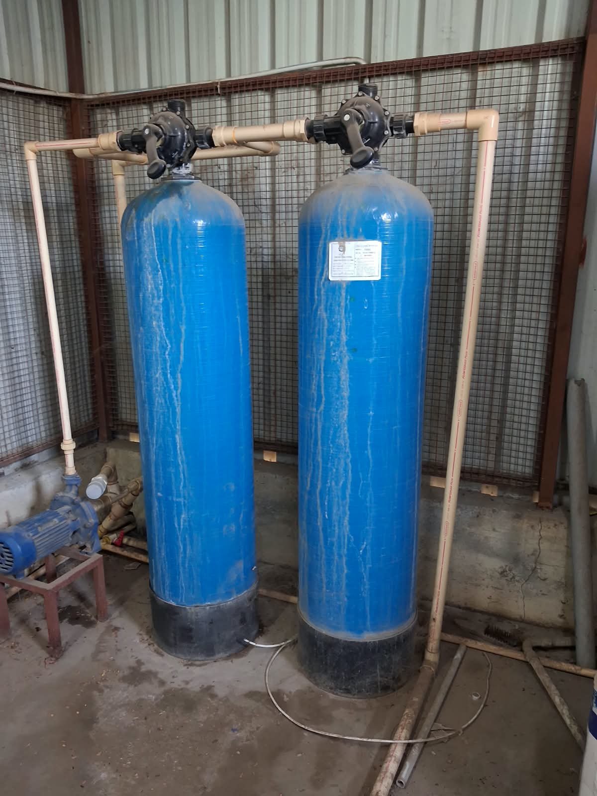 Dual FRP Automatic Water Softener & Iron Removal Plant