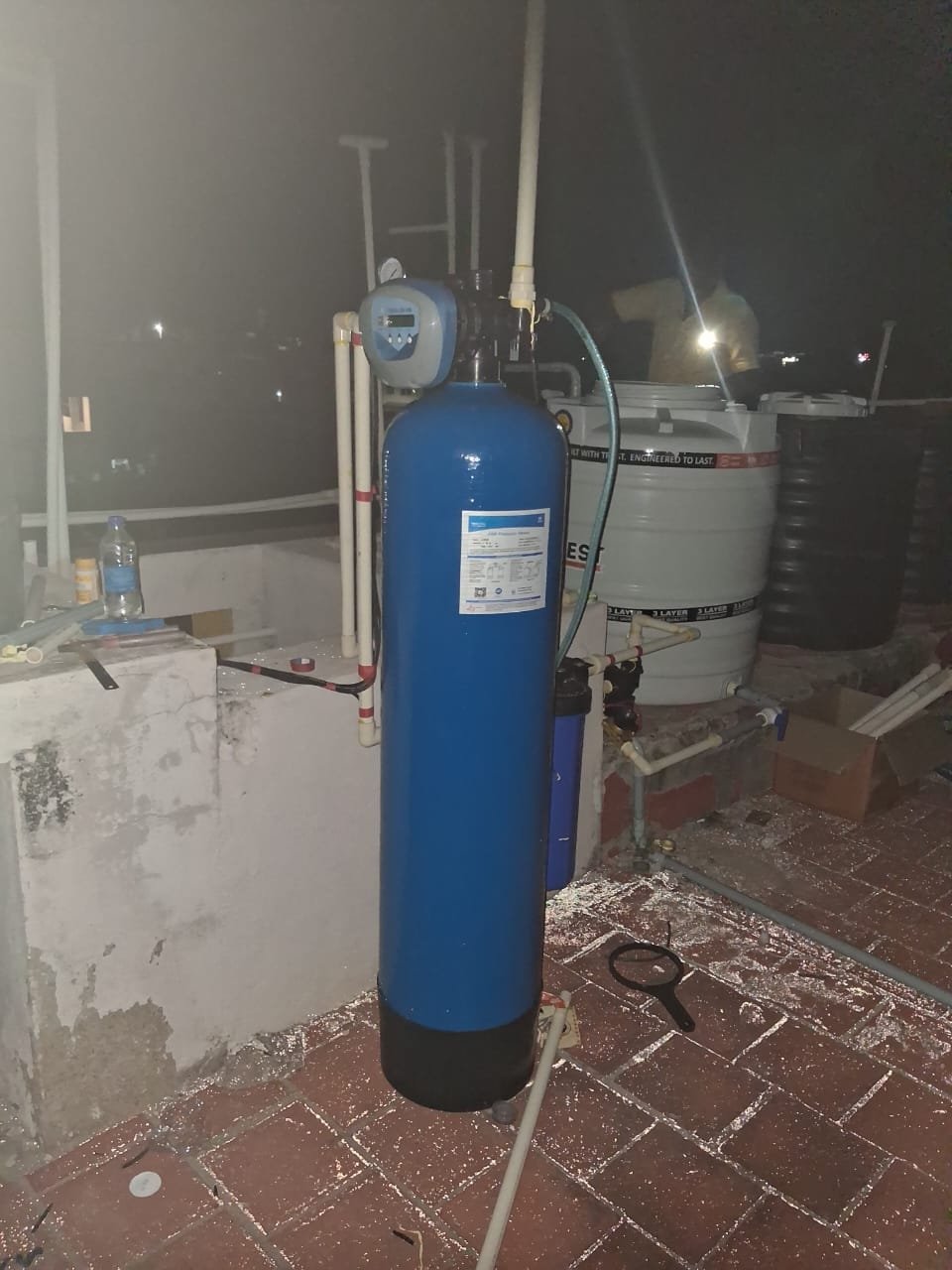 Indoor Water Softener